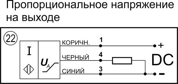 Датчик бесконтактный индуктивный ИДА25-U-PNP-P(Л63, НКУ)
